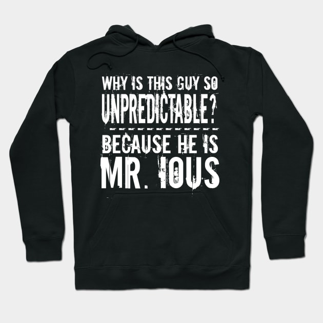 Mr. IUS funny play word Hoodie by radeckari25